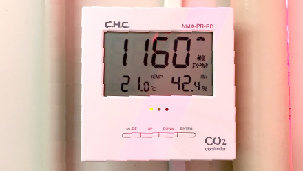 CO2濃度警報設備設置
